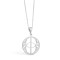 Vesica Pisces pendant 925 Sterling Silver Pendant - Spiritual pendant - Sacred geometry necklace