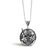 Zeus 925 Sterling Silver Necklace - Unique Mythical Necklace - Sterling Silver Goddess